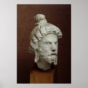 Póster Cabeça de Brahma, Afeganistão, ò-4o século