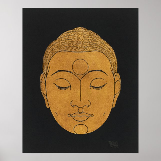 Poster Cabeça de Buda (1943) (Frente)