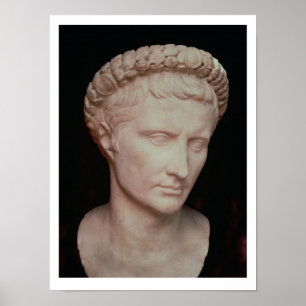 Poster Cabeça de Caesar Augustus