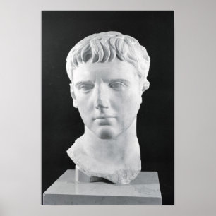 Póster Cabeça de Caesar Augustus