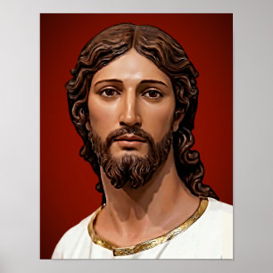 Poster Cabeça de Cristo por Mark Edward Westerfield após