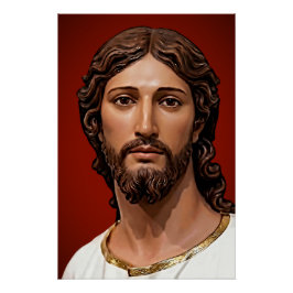 Póster Cabeça de Cristo por Mark Edward Westerfield após