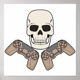 Poster CABEÇA DE GAMER Jolly Roger PNG para Download Digi