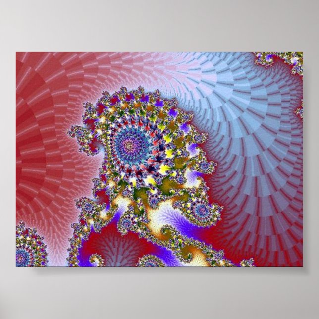 Poster Cabeça de Peacocks (Frente)