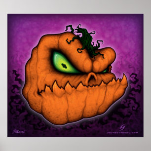 Póster Cabeça de Punkin