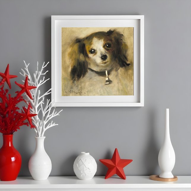 Poster Cabeça de um cão, Auguste Renoir (Criador carregado)