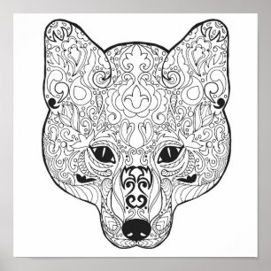 Poster Cabeça inspirada 2 do Fox