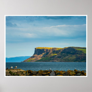 Poster Cabeça Justa Arte de Parede Irlanda do Norte Imp