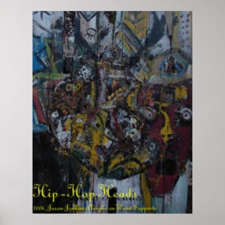 POSTER CABEÇAS HOP HIP