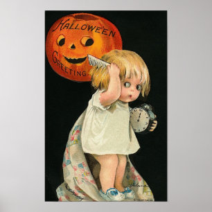 Poster Cabelo Combing infantil