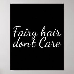 Poster Cabelo de Fada Não Liga