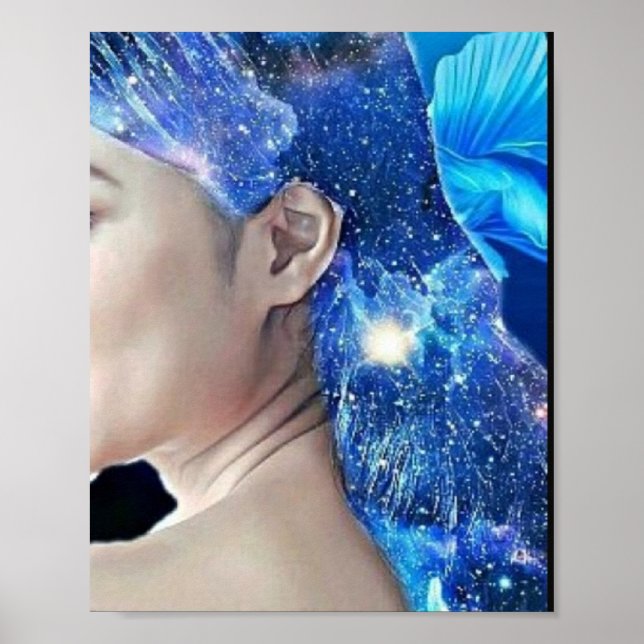 Poster Cabelo Sparkly (Frente)