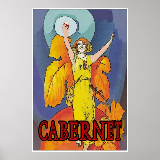 Póster Cabernet Maid, Wine (Frente)