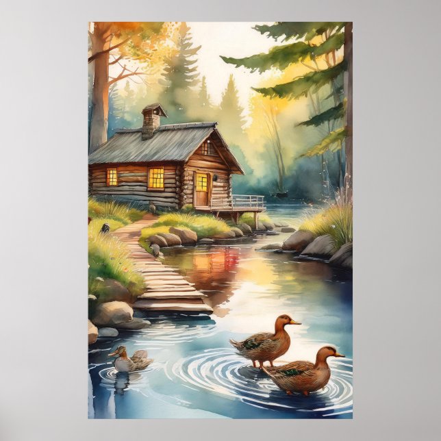 Poster Cabina de bordo no rio 1 (Frente)