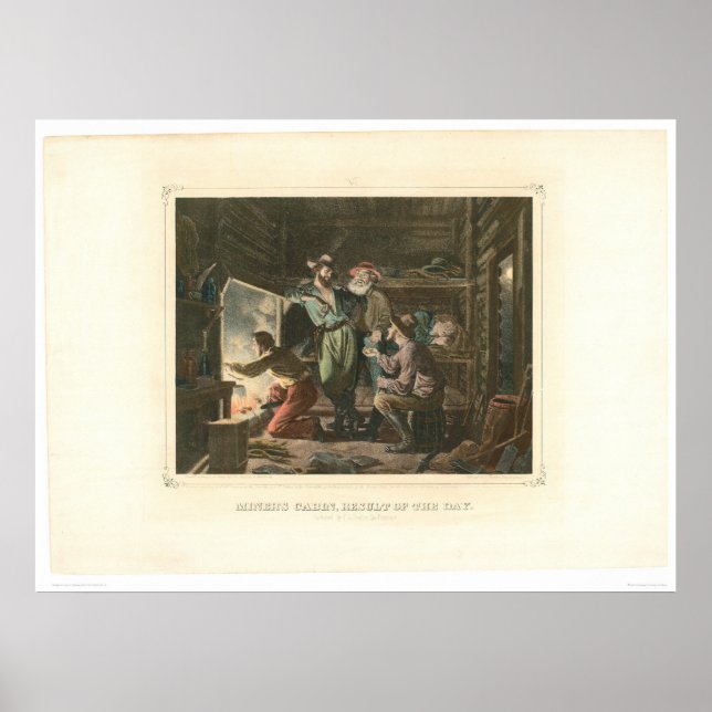 Poster Cabina de Mineiro, Resultado do Dia (0155A) (Frente)