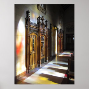 Póster Cabine da confissão - St. Dominics - San Francisc