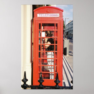 Póster Cabine de telefone de Londres