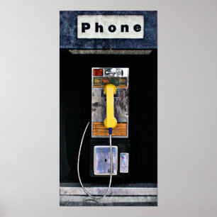 Poster Cabine de telefone original
