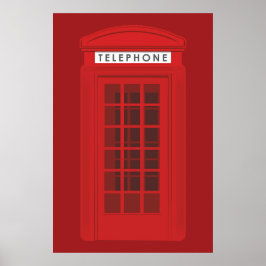 Poster Cabine Telefônica