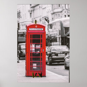 Poster Cabine Telefônica de Londres