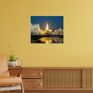 Poster Cabo Canaveral Launch Pad Rotulado