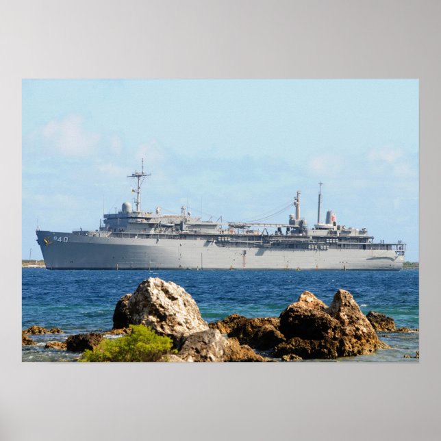 Póster Cabo Frank USS (AS 40) (Frente)