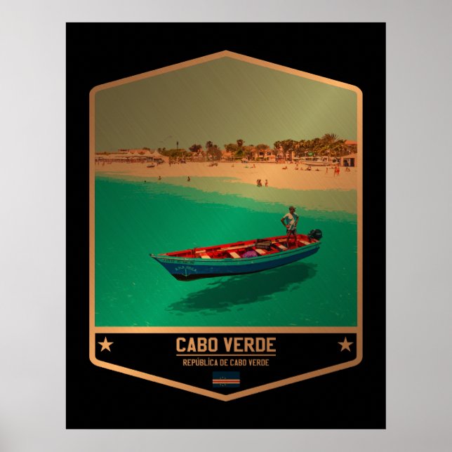 Poster Cabo Verde (Frente)
