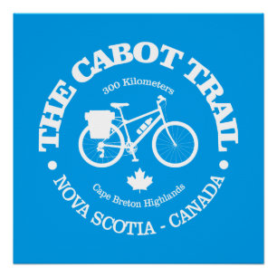 Póster Cabot Trail (ciclismo)