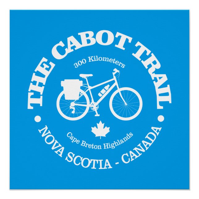 Póster Cabot Trail (ciclismo) (Frente)