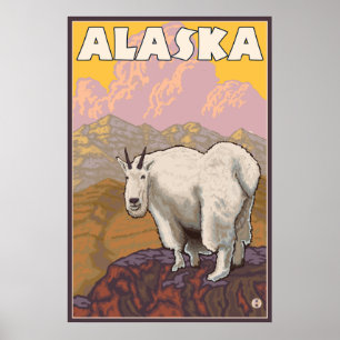 Poster Cabra de montanha - Alaska