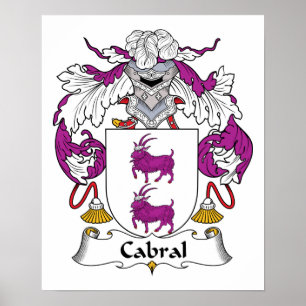 Póster Cabral Family Crest