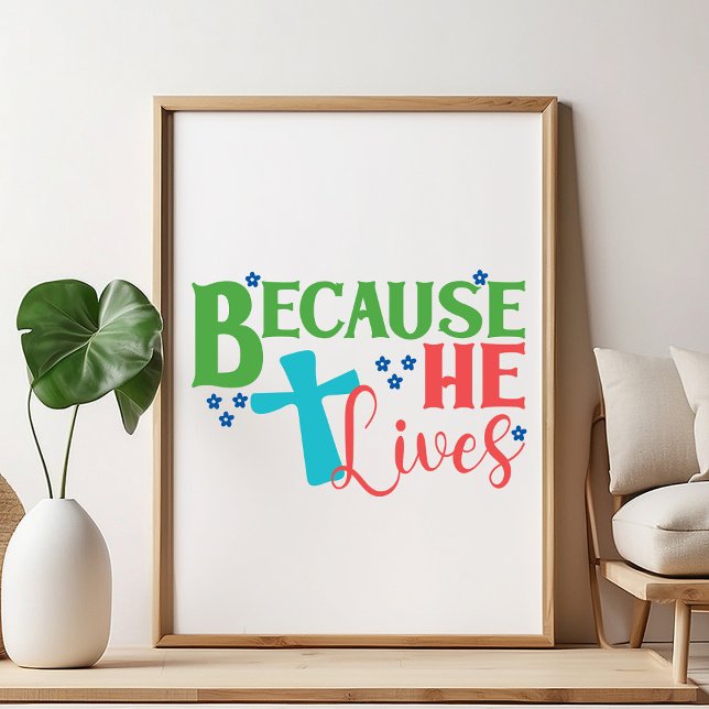 Póster Caça ao Ovo de Páscoa! Santo (Criador carregado)