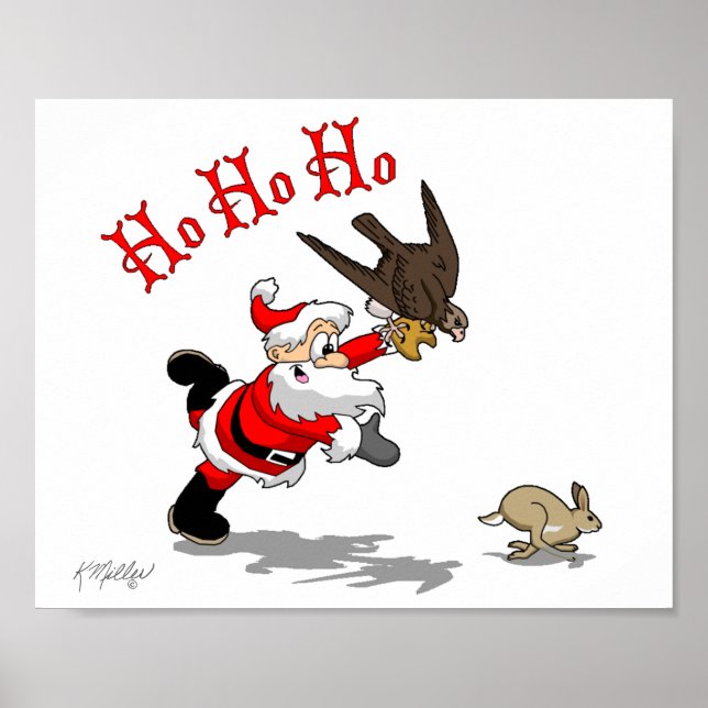 Poster Caça ao Papai Noel (Frente)