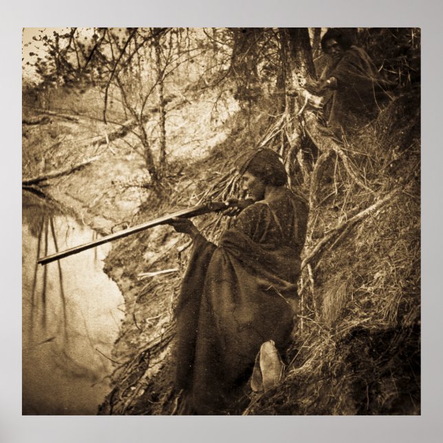 Póster Caça ao Pato Chefe Indiano Winnebago (Frente)