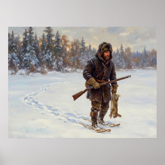 Poster Caça de Inverno (Frente)