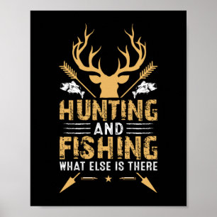 Poster Caça E Pesca O Que Há De Outro