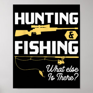 Poster Caça e Pesca - O que mais existe - Fishe engraçado