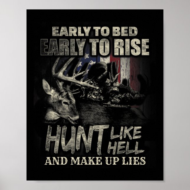 Poster Caça Engraçada A Caçadores De Veados E Caça Lo (Frente)