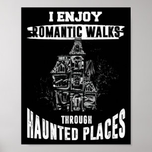 Poster Caça-Fantasmas Camisa Engraçada Lugares Assaltados