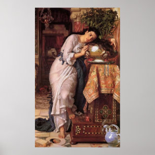Póster Caça Isabella de William Holman e o pote da