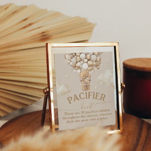 Poster Caça Pacificadora do Balão do Urso de Teddy