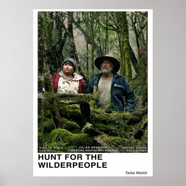 Poster Caça para os Wilderpeople (Frente)