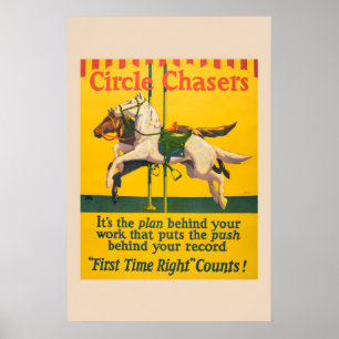 Poster Caça-Tesouro! - Incentivo ao Trabalho dos Anos 192