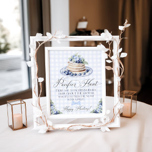 Poster caçador de pacificadores Blueberry Pancake Baby Br