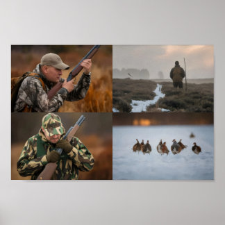 Poster Caçador de recompensas da época de início de caça