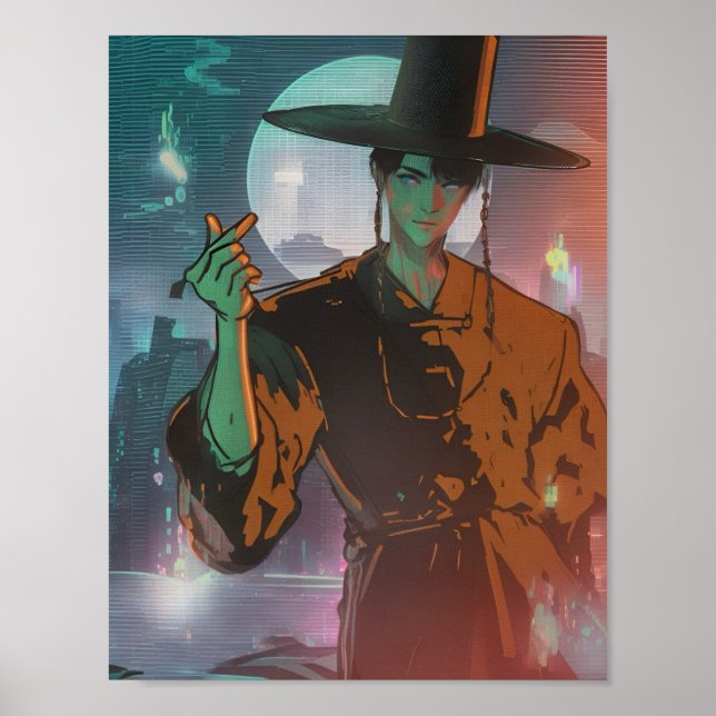 Poster Caçadores de Demônios - Jinu (Frente)