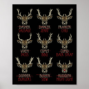 Poster Caçadores De Veados Engraçados De Todos Os Papais