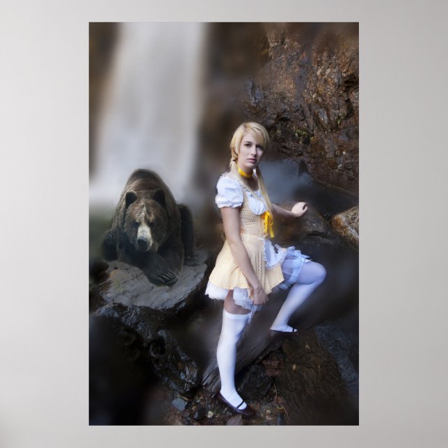 Póster Cachinhos dourados (Frente)