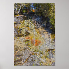 Poster Cachoeira à Beira da Estrada do Lago Willoughby, V