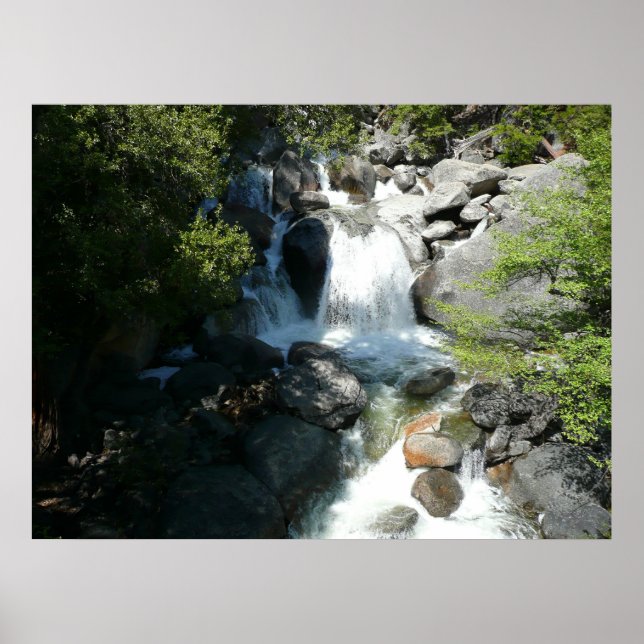 Póster Cachoeira Cascade em Yosemite National Park (Frente)